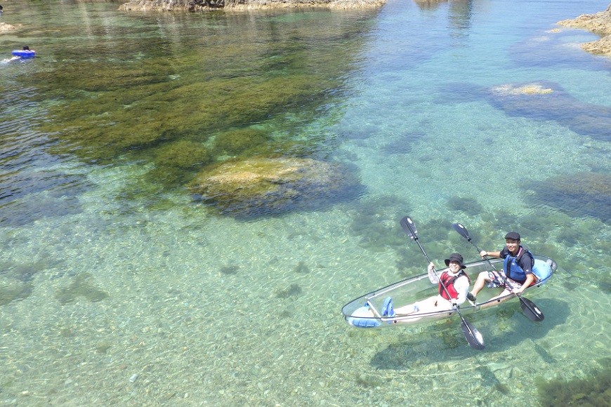 Sea Kayak, Snorkeling (Uradome Coast)